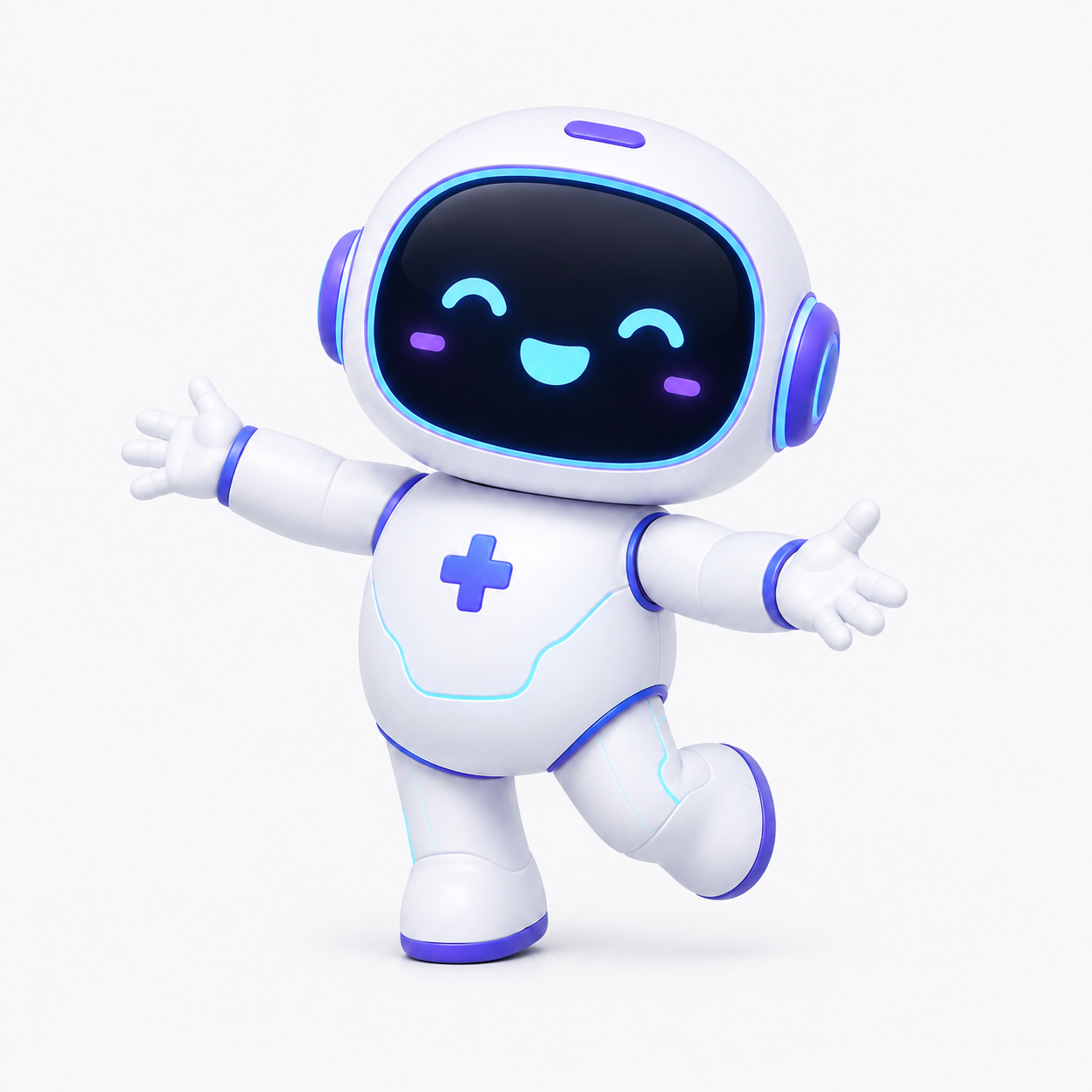 お客様を歓迎するホームページAI窓口のキャラクター